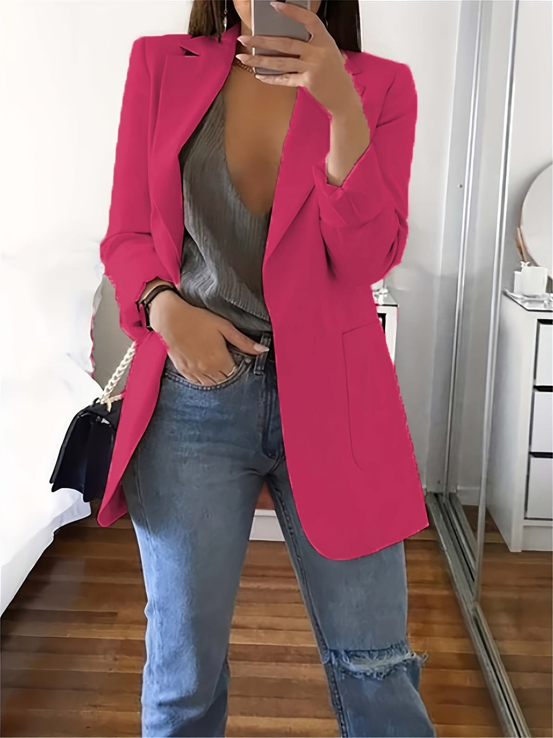 Lässiger Blazer In Übergröße - Arvani
