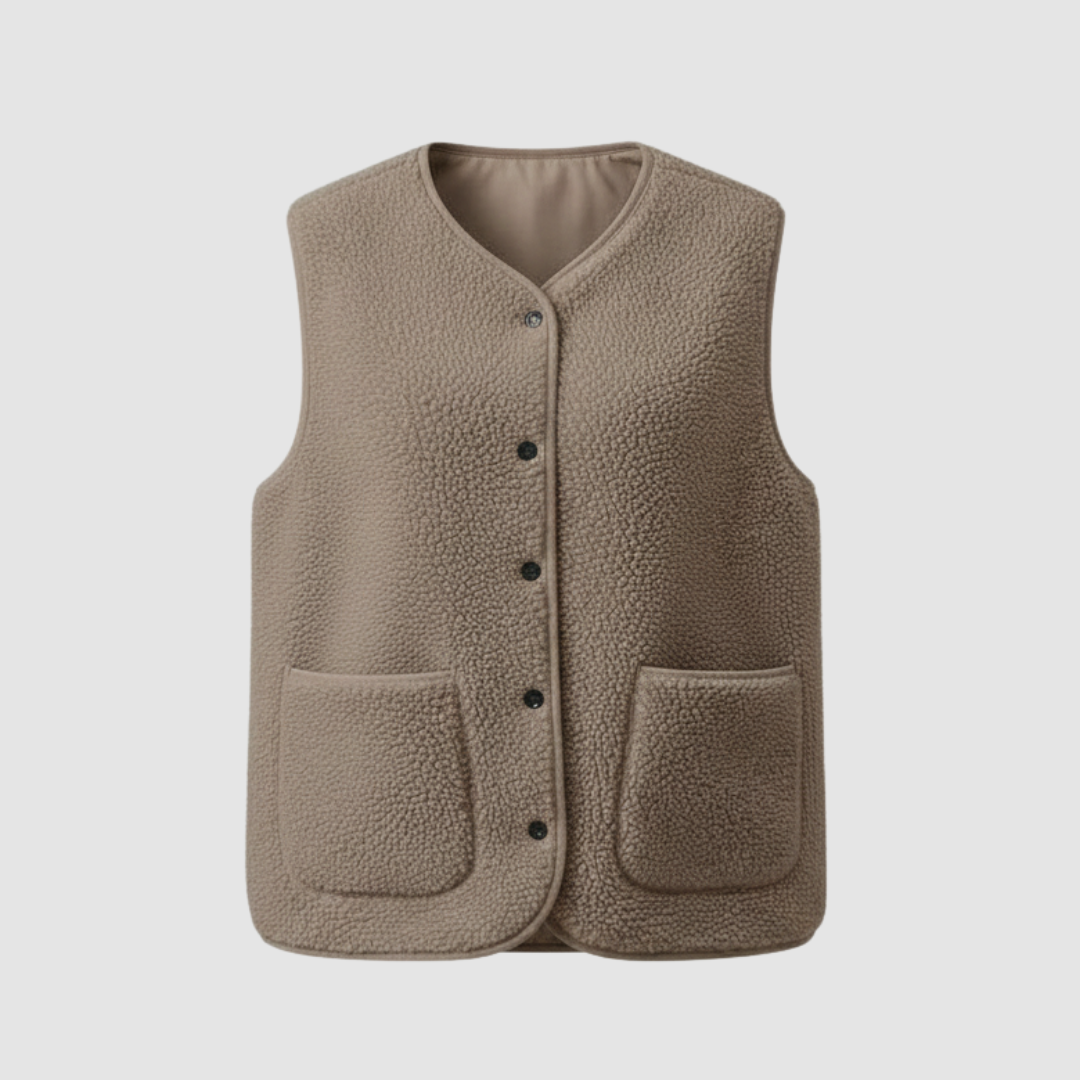 Winter Warme Elegante Fleece Weste Damen | Nord Taschen