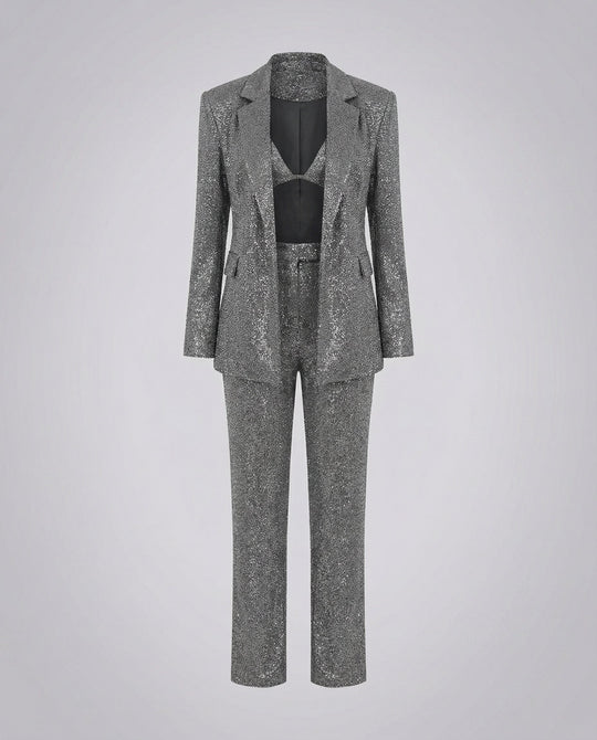 Glitzer Glamour Set Damen