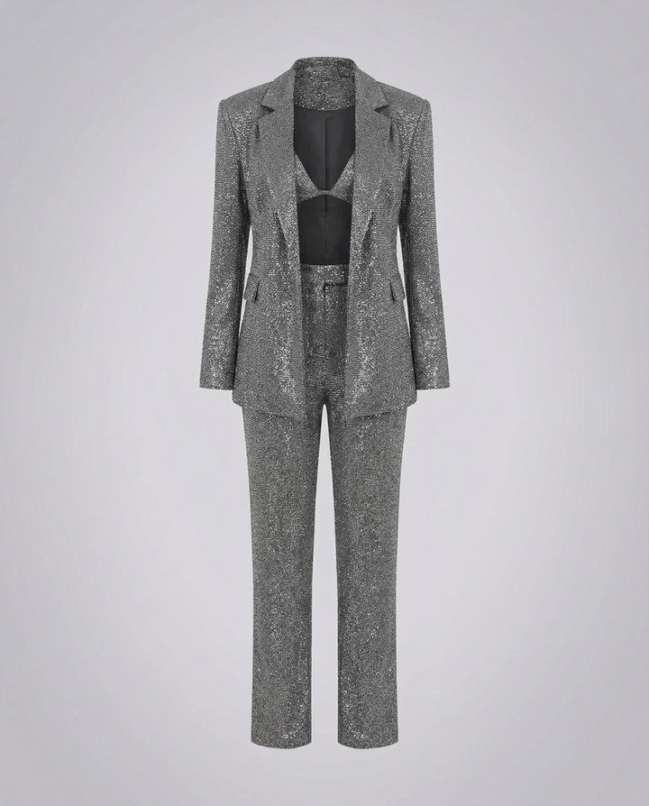 Glitzer Glamour Set Damen