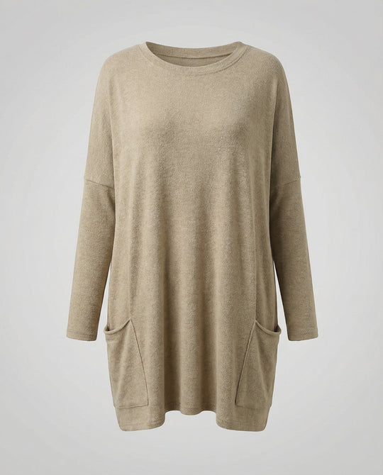 Lässiger Damen Longpullover