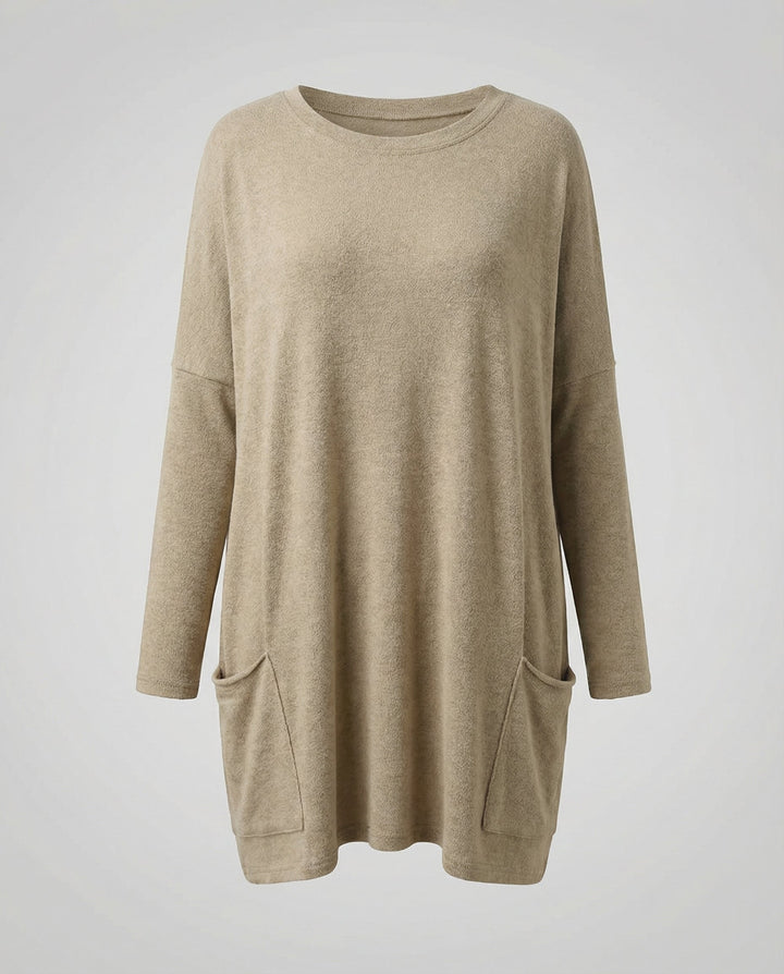 Lässiger Damen Longpullover