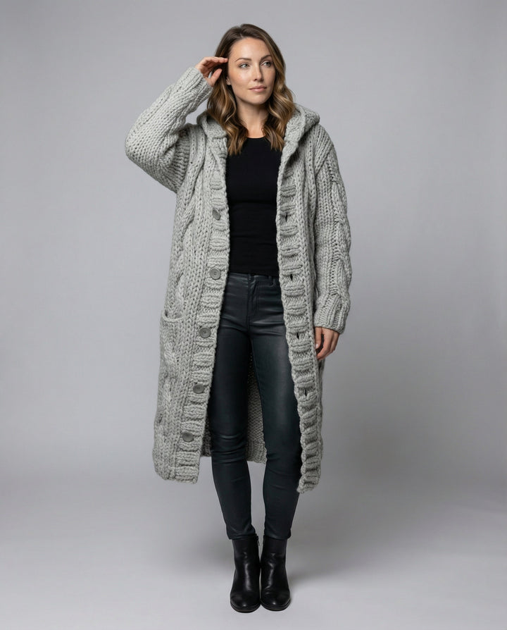 Lässige Strickjacke Damen