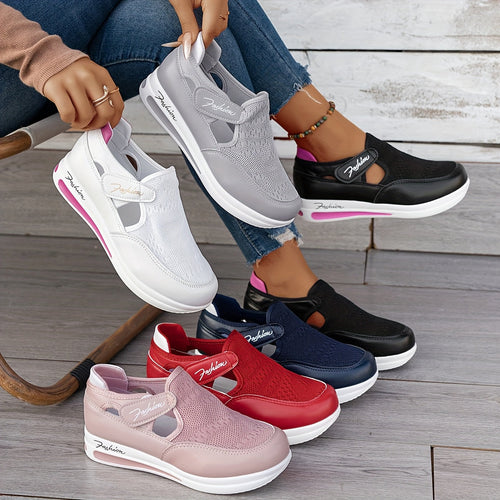Orthopädische Damen-Sneaker, atmungsaktiv und bequem – Avellé