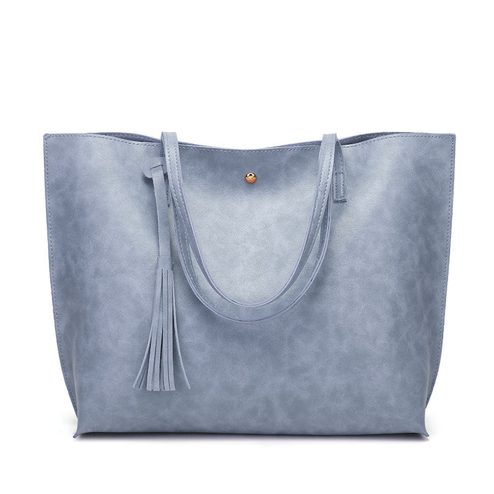 Damen Tragetasche mit stilvollem Quastenakzent Nord Taschen