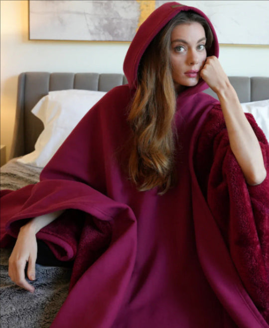 Oversized Hoodie-Decke - Entspannungs-Kapuzenpullover Zum Wohlfühlen und Relaxen - Arvani