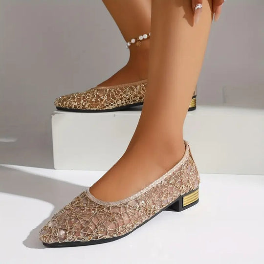Orthopädische Ballerinas mit Spitze - Vittorelli
