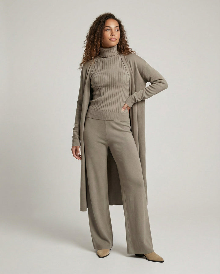 Weiches Elegantes Kaschmir Set