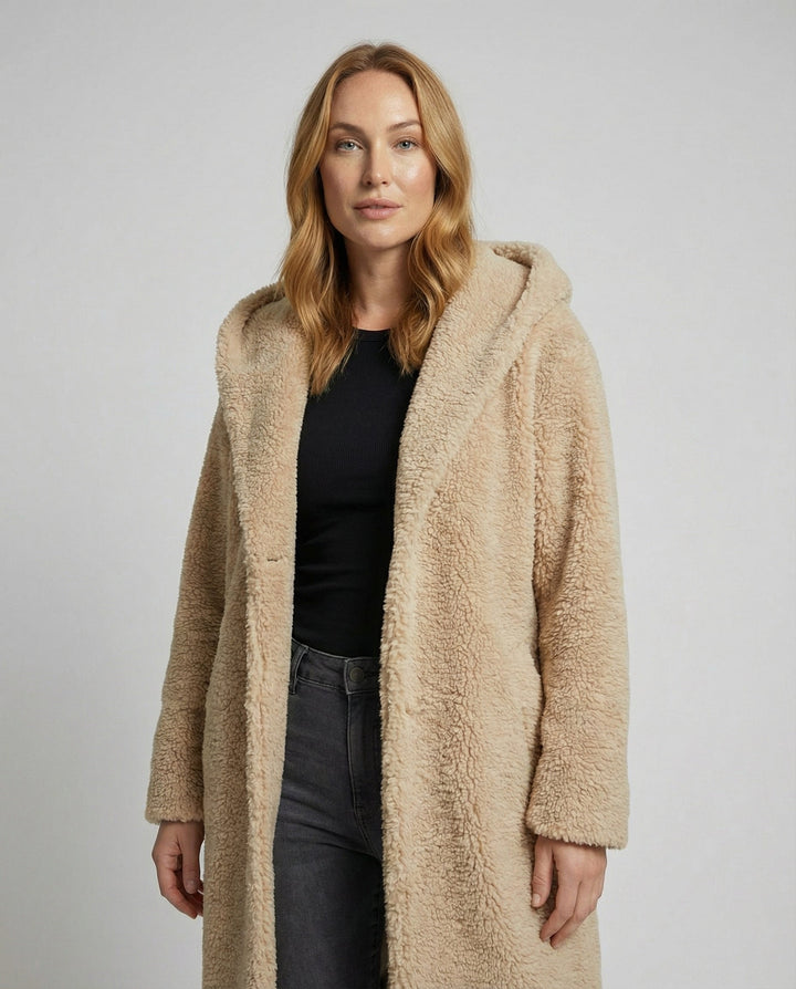 Winddichte Sherpa Jacke Damen
