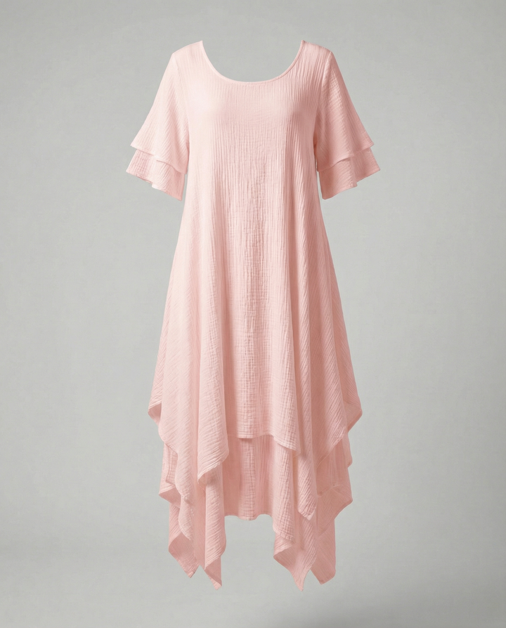 Elegantes Damen Schlitzkleid Abend