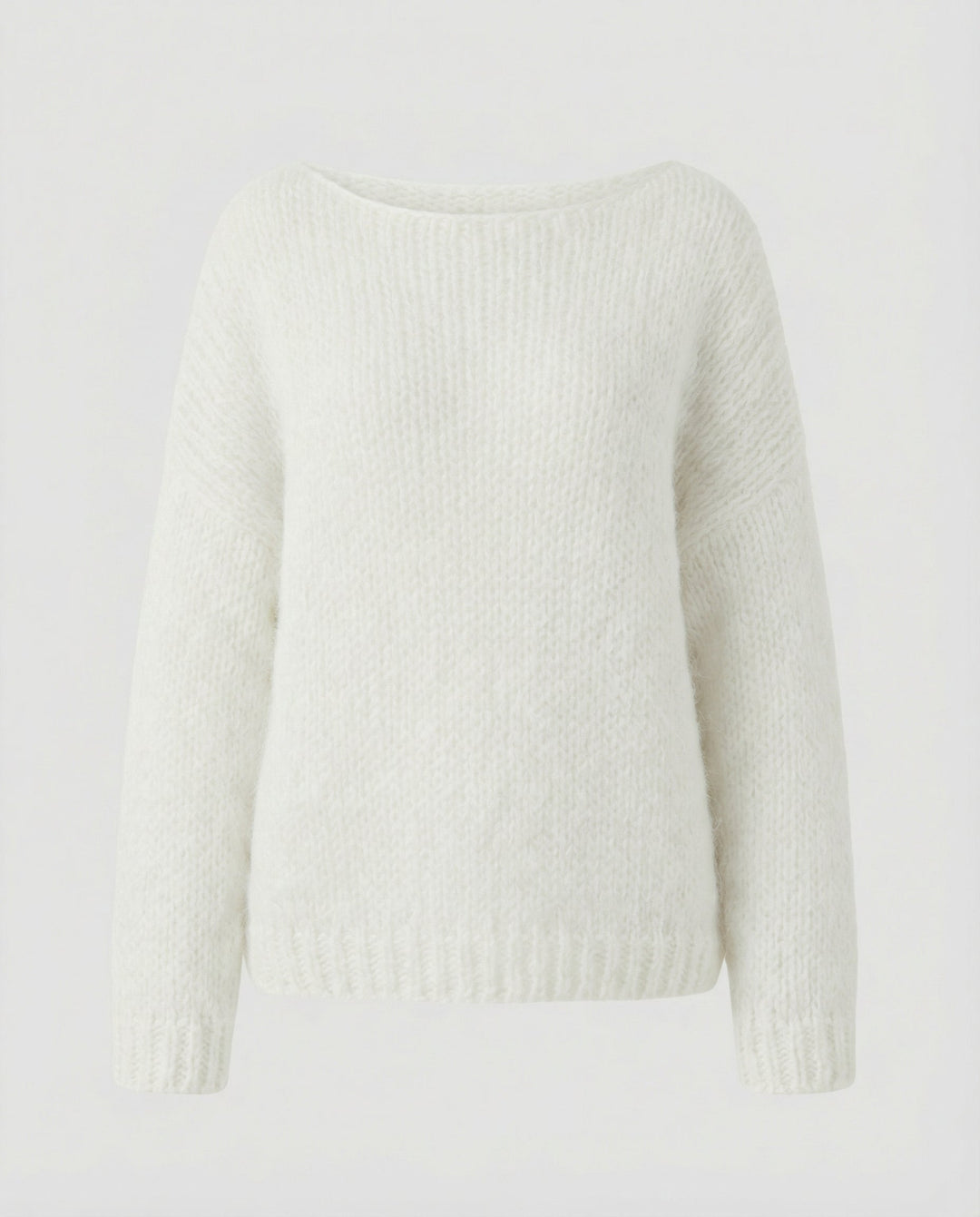 Oversized Pullover U Boot Ausschnitt