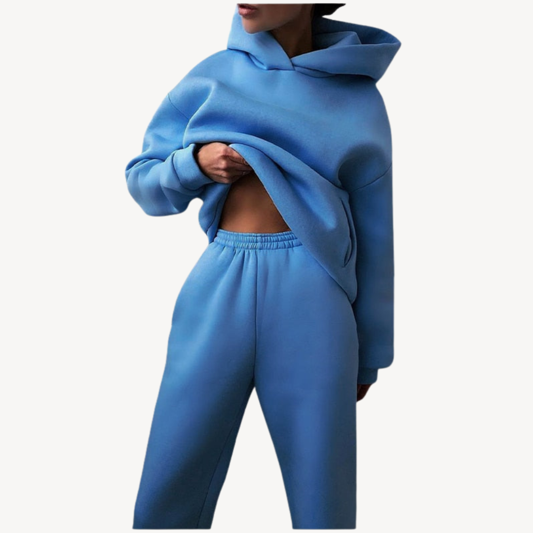 Damen Hoodie und Jogginghose Set