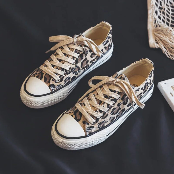 Stylische Leopard Damen Sneaker - Savannah