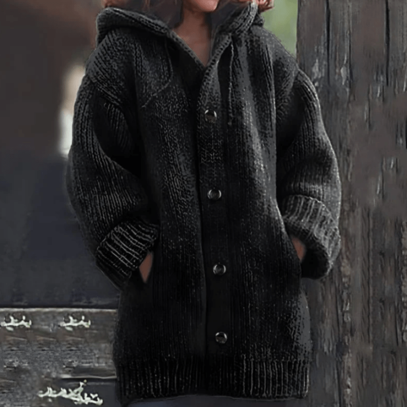 Warme Damen-Strickjacke - Arvani