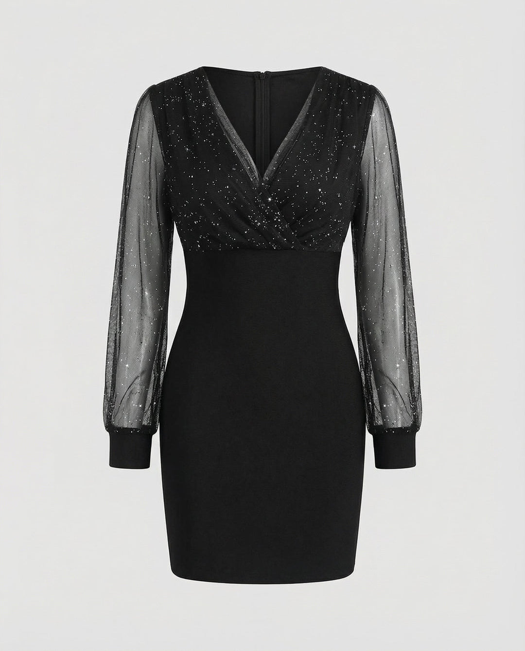 Elegantes Pailletten Partykleid Damen