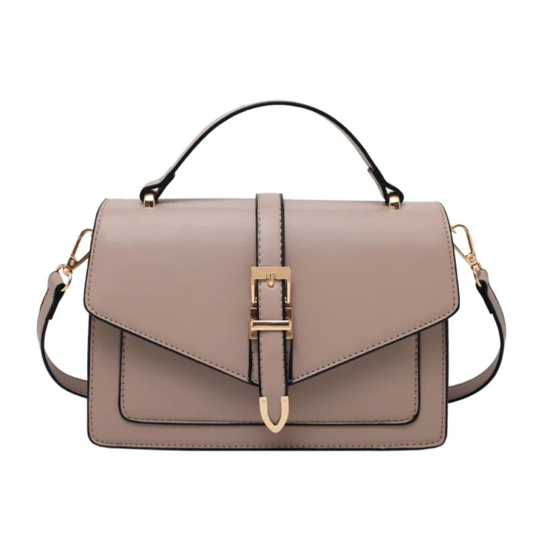 Nord Taschen | für Damen - Elegante Handtasche mit Goldschnalle und verstellbarem Riemen