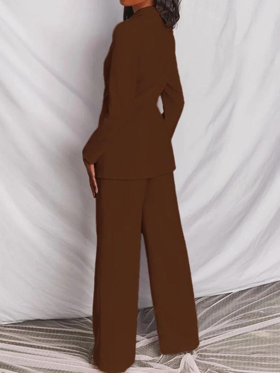 Blazer und Hose Set für Damen Business Kleidung