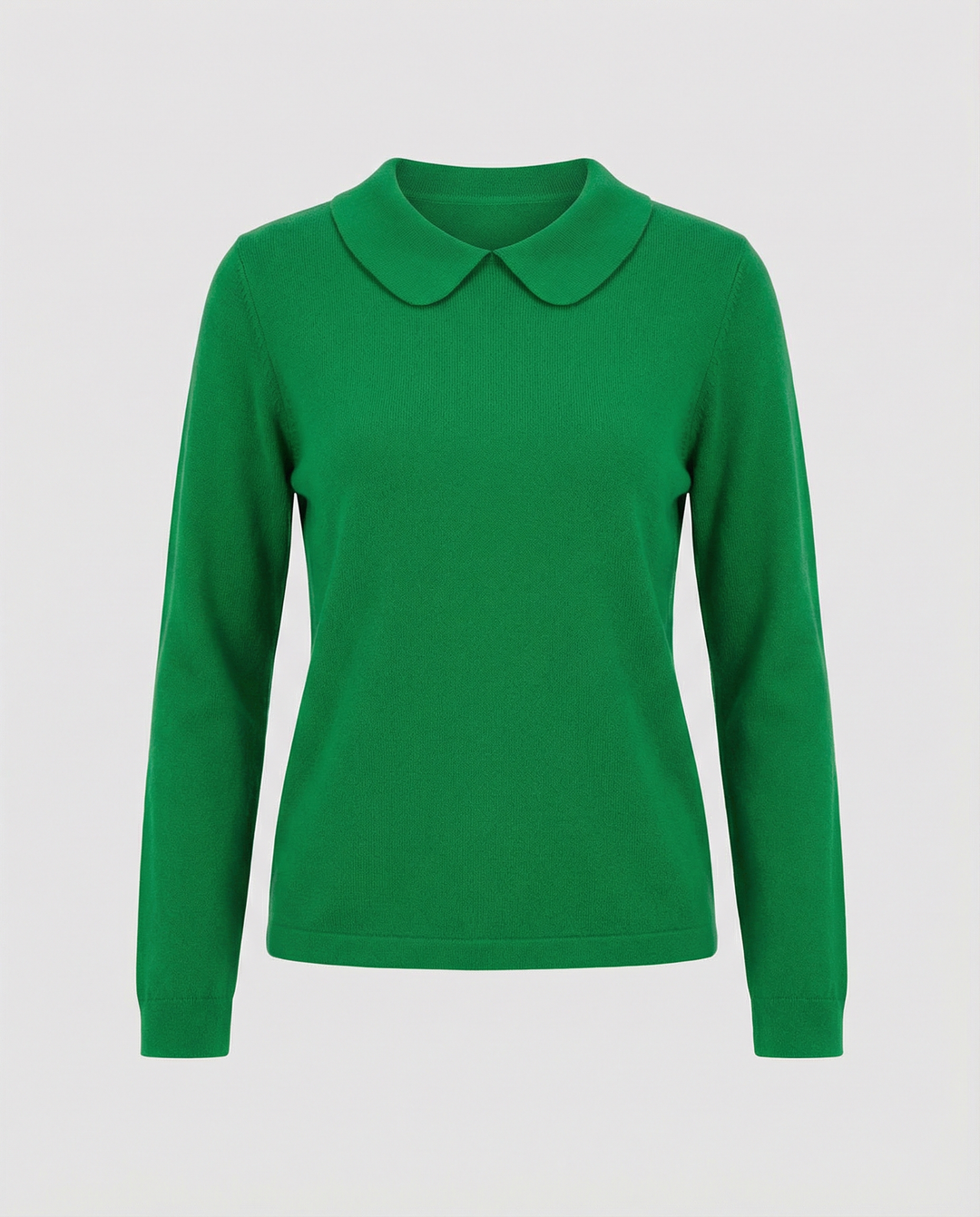 Kragenstrick Pullover Damen