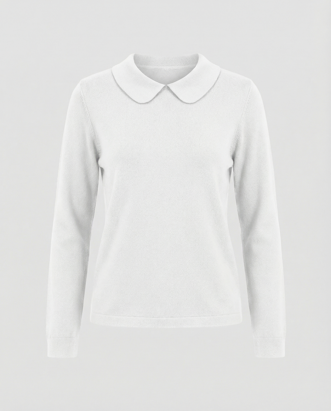 Kragenstrick Pullover Damen