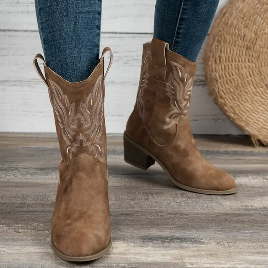 Feld - Western Cowboystiefel Mit Absatz - Vittorelli