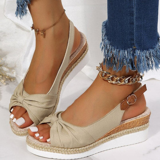 Nord Taschen | Orthopädische Peep-Toe Wedges