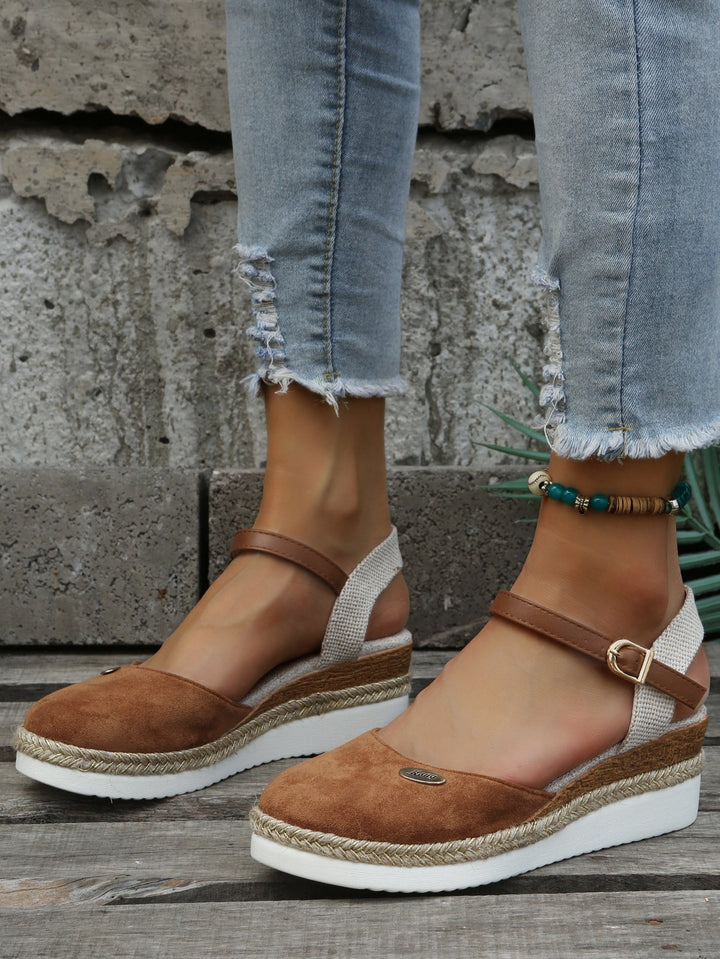 Nord Taschen | Orthopädische Trendy Braune Espadrilles