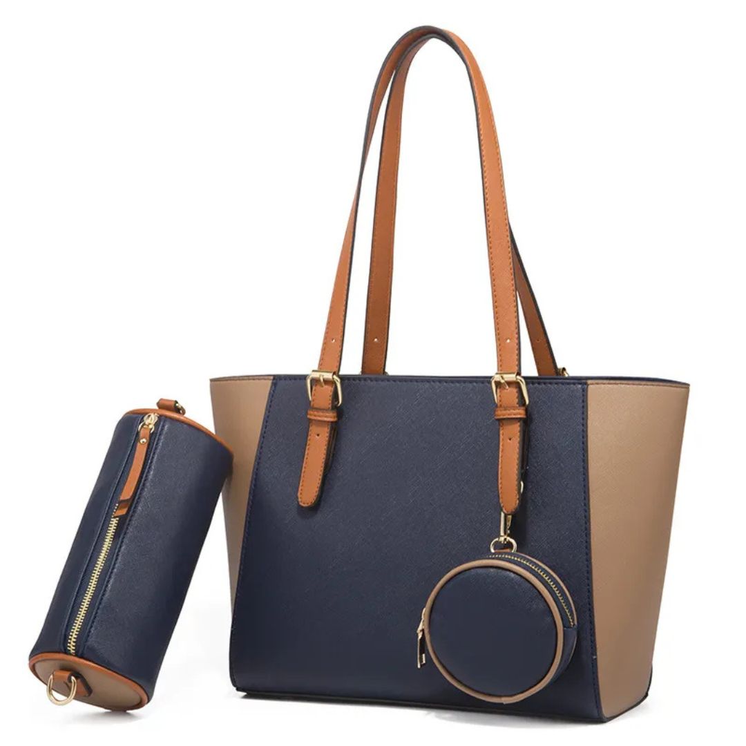 Nord Taschen | In-Eins Handtasche - Stylische Tasche mit viel Stauraum und Zubehör