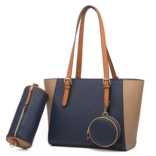 Nord Taschen | In-Eins Handtasche - Stylische Tasche mit viel Stauraum und Zubehör