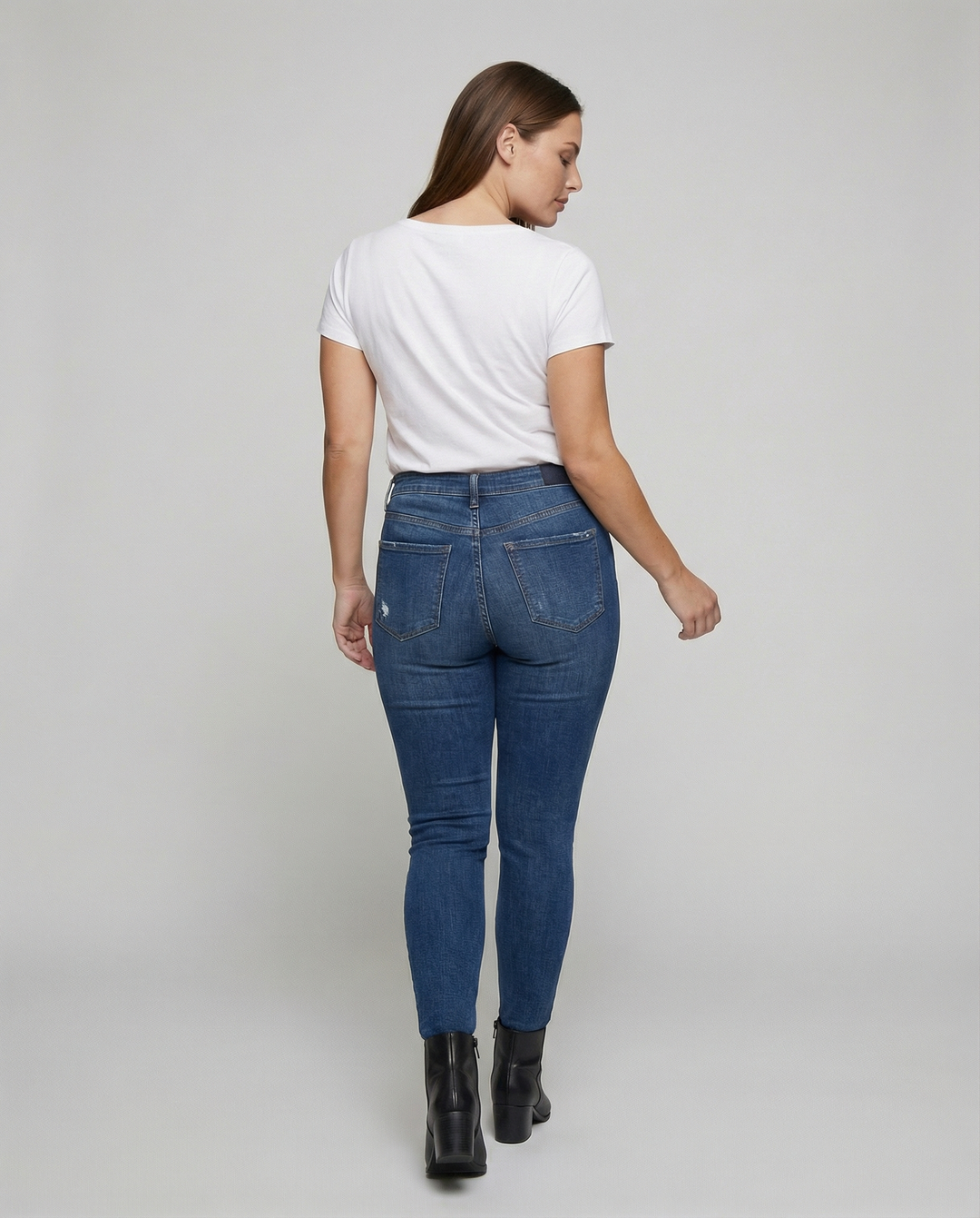 Elegante Weiße Kurzarm Bluse
