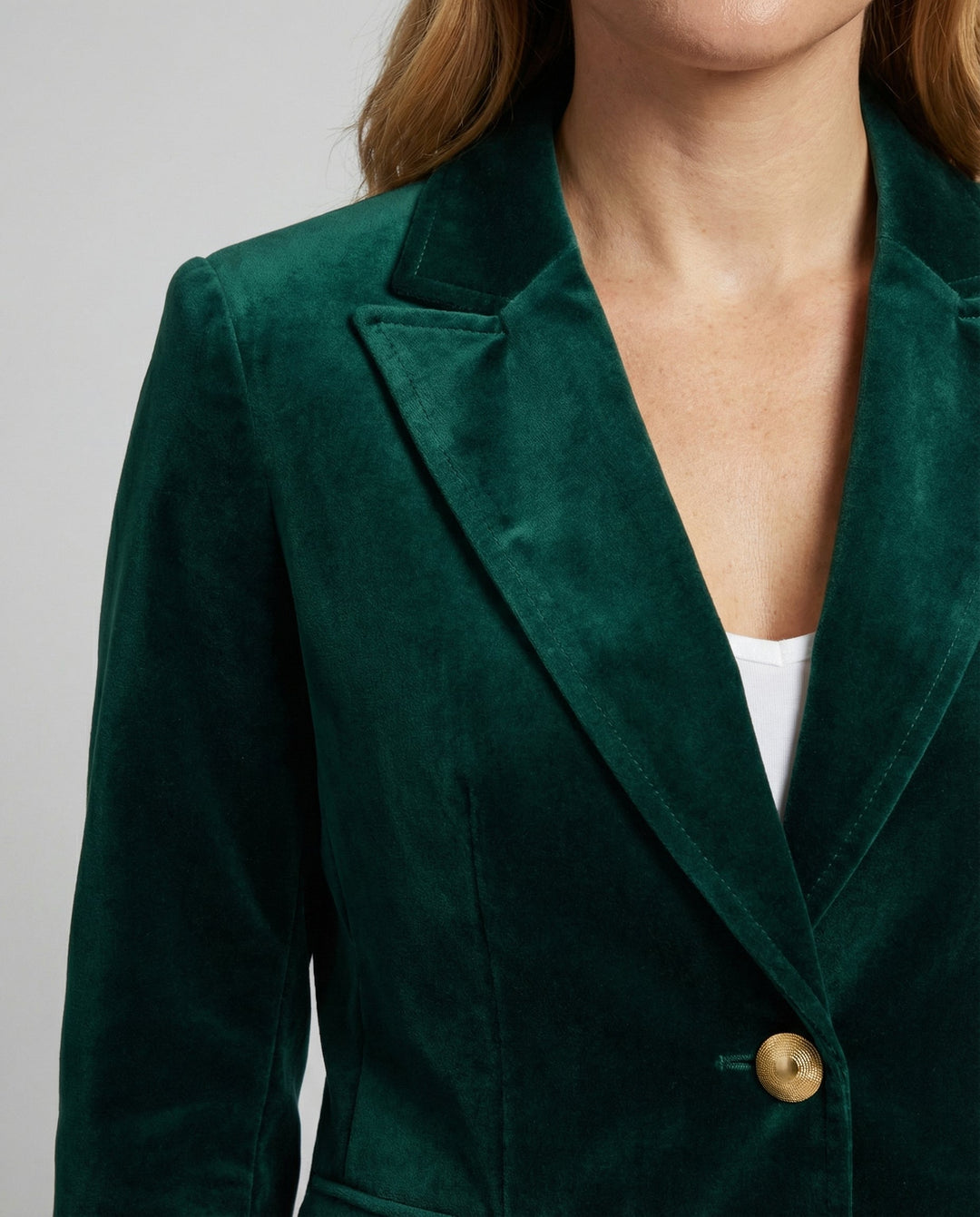 Eleganter Damen Samtblazer