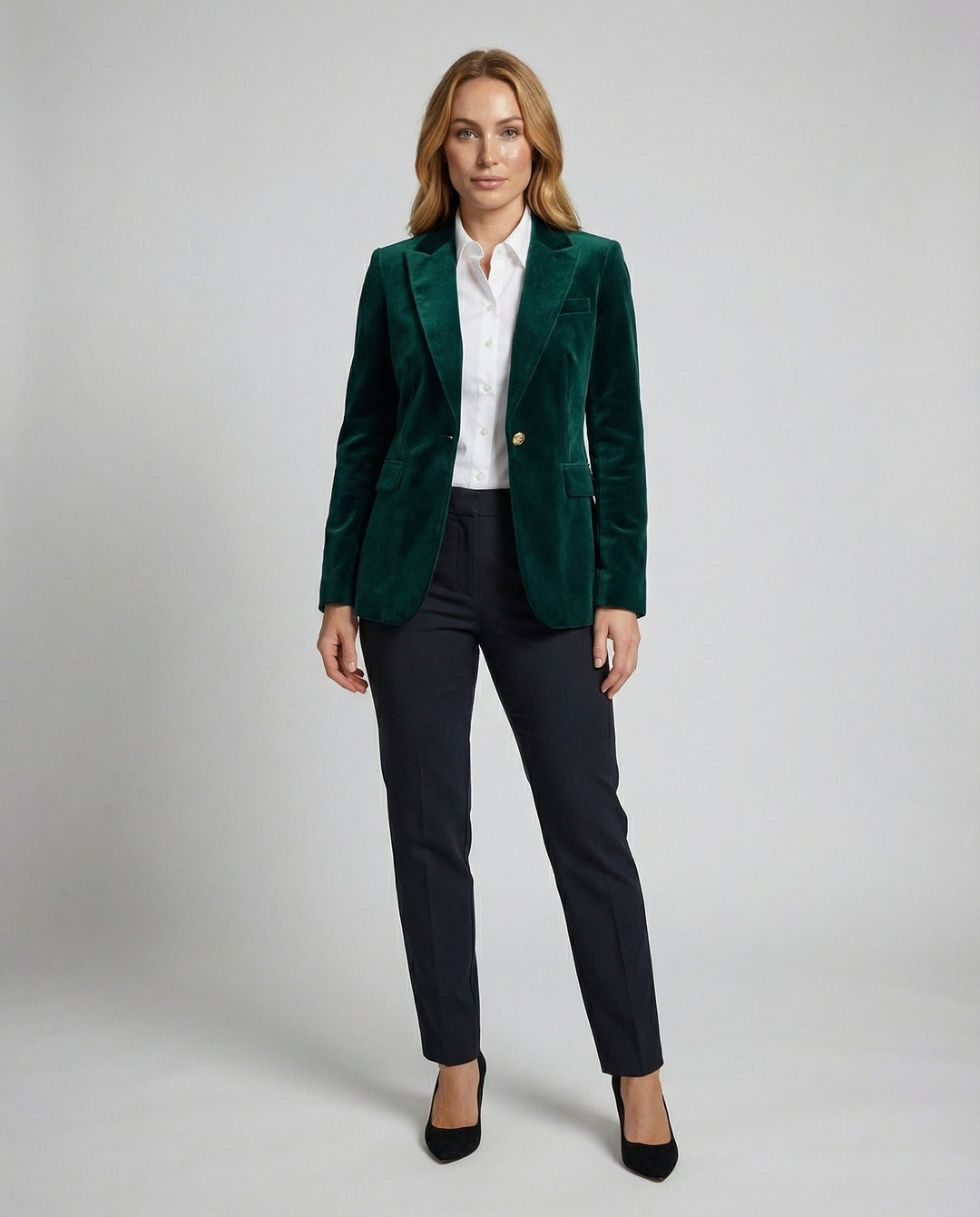 Eleganter Damen Samtblazer