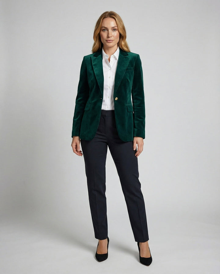 Eleganter Damen Samtblazer