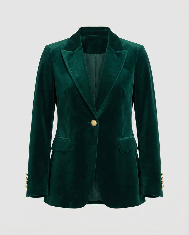 Eleganter Damen Samtblazer