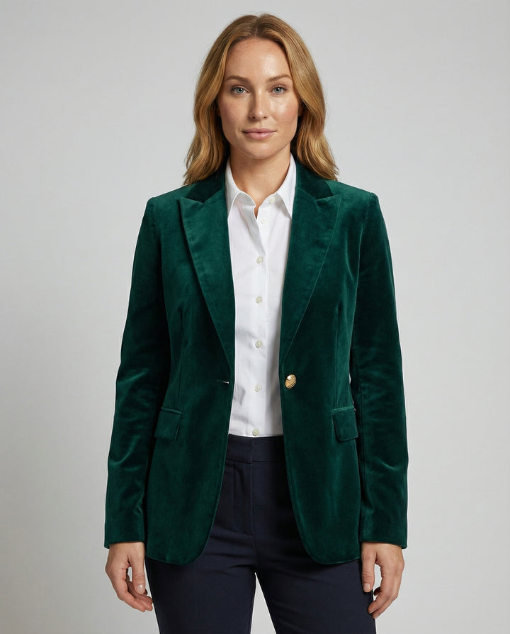 Eleganter Damen Samtblazer