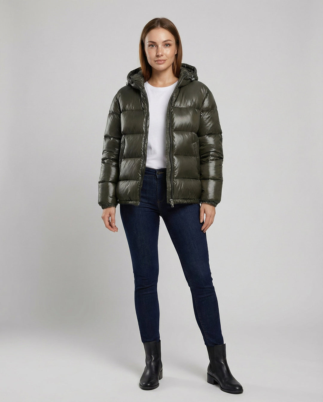 Leichte Warme Daunenjacke Damen