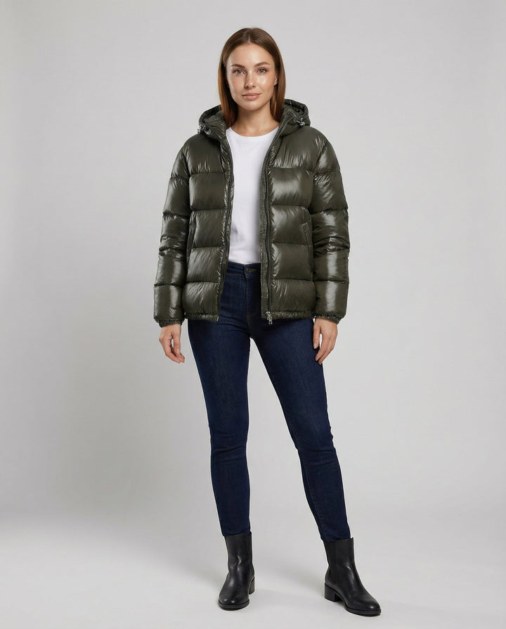 Leichte Warme Daunenjacke Damen