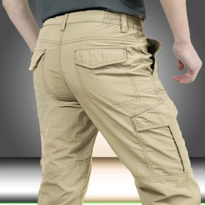 Nord Taschen | Funktionale und Stilvolle Herren Cargo Hose mit Praktischen Klappen Taschen