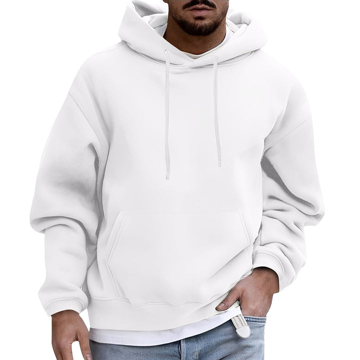 Lässiger Hoodie mit Tasche für Männer