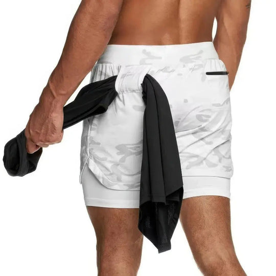 Nord Taschen | Camo 2 In 1 Schnell Trocknende Sporthose