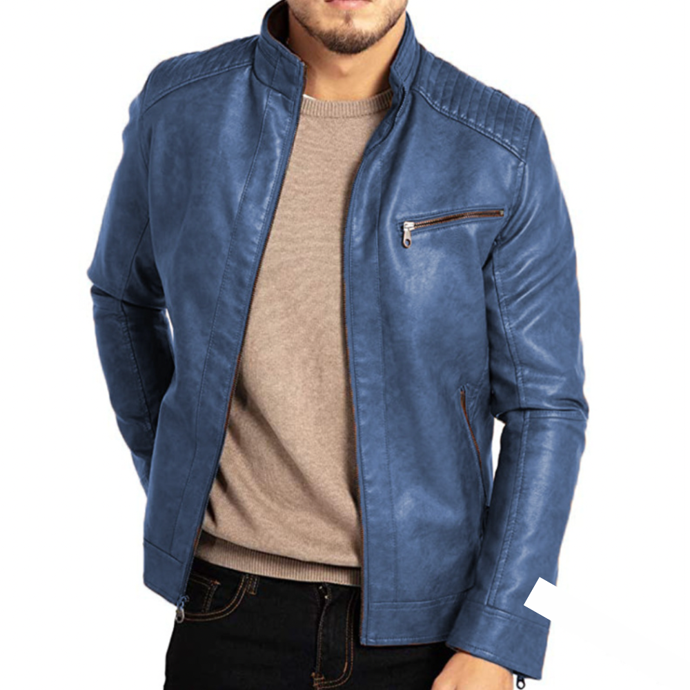 Elegante Lederjacke für Männer - Vittorelli