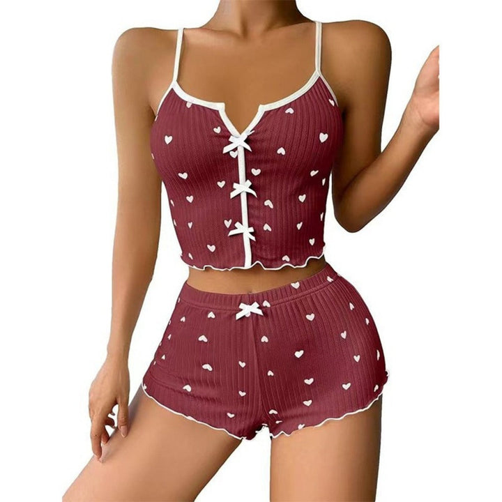 Bedrucktes Pyjama-Set