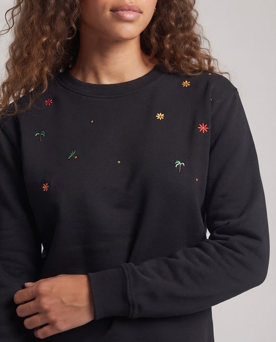 Damen Bequemer und stilvoller Sweatshirt mit floralem Design Nord Taschen