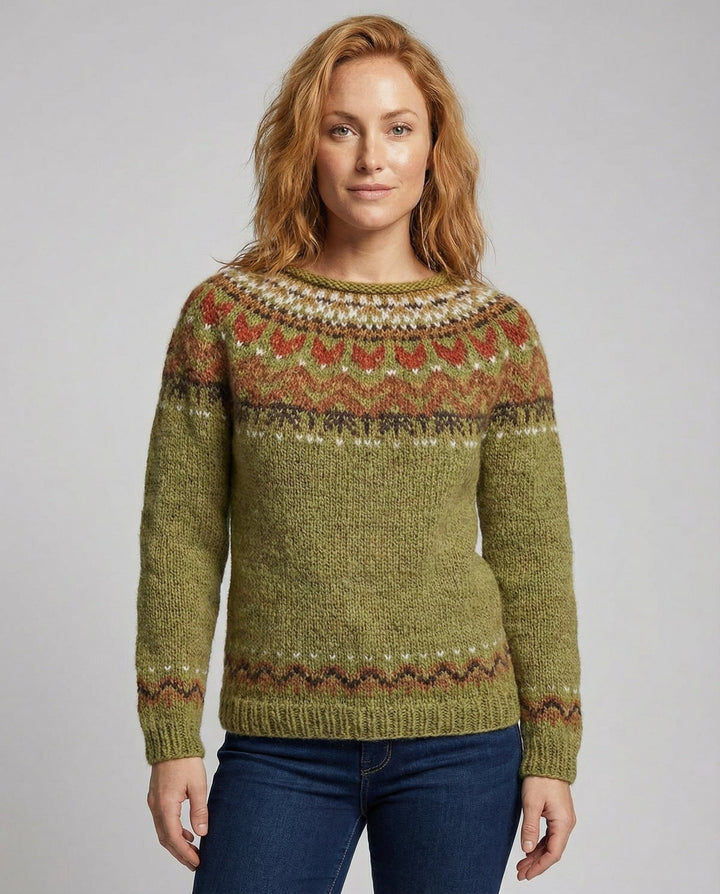 Kuscheliger Damen Winterpullover