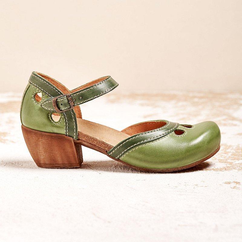 Sandalen mit Niedrigen Absätzen