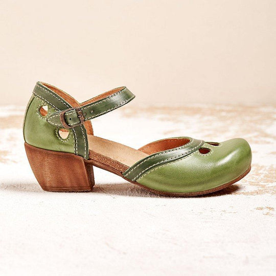 Sandalen mit Niedrigen Absätzen