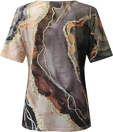 Originelles Damen-T-Shirt Im Boho-Stil