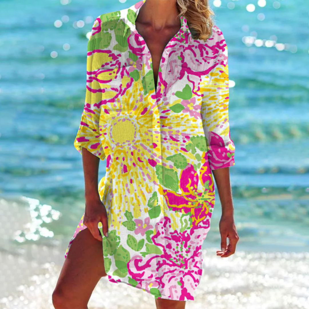Lässiges Damen Strandkleid