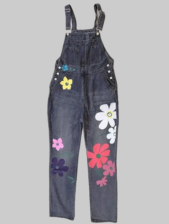 Nord Taschen | Ärmelloser Denim-Overall
