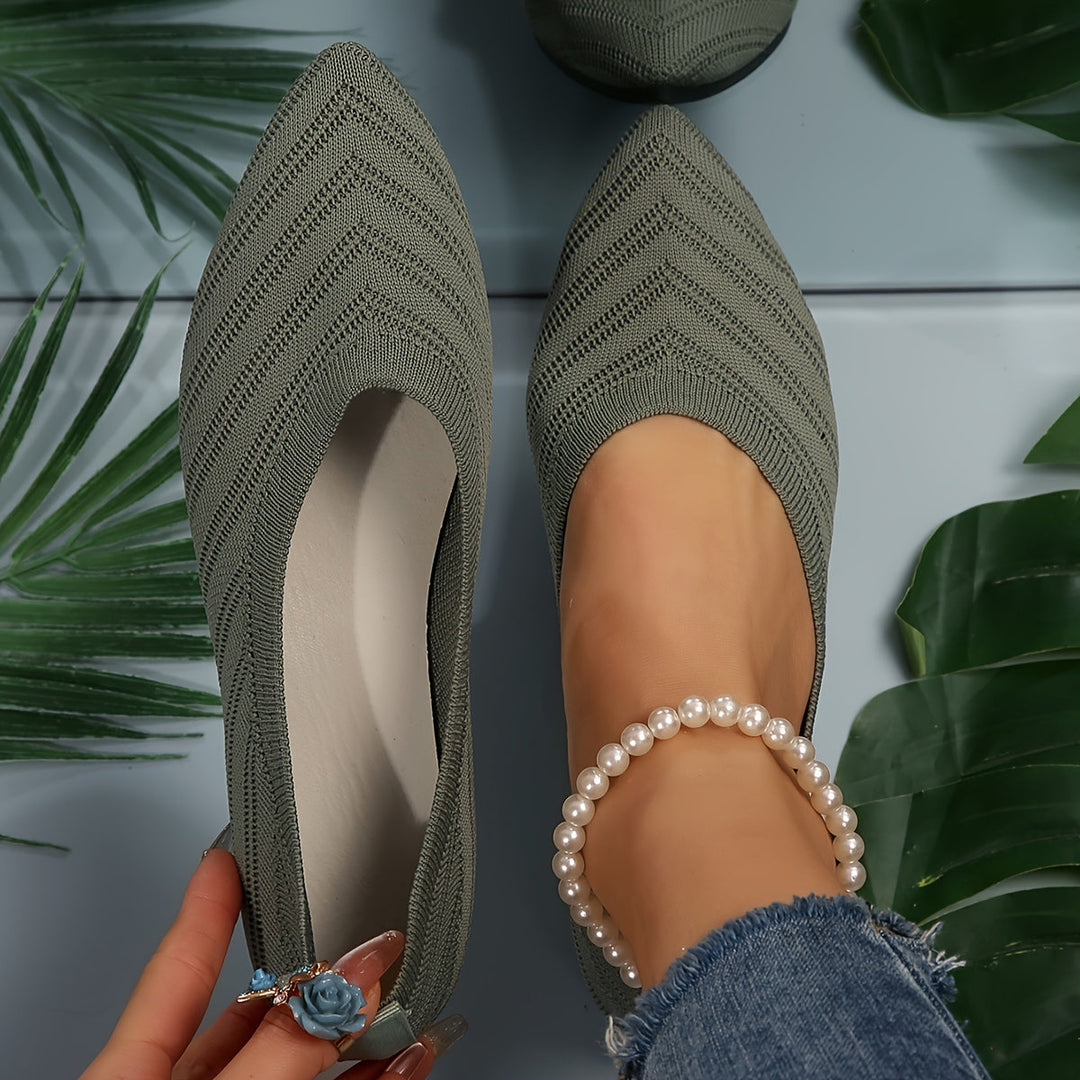 Damen Komfort-Flachschuhe