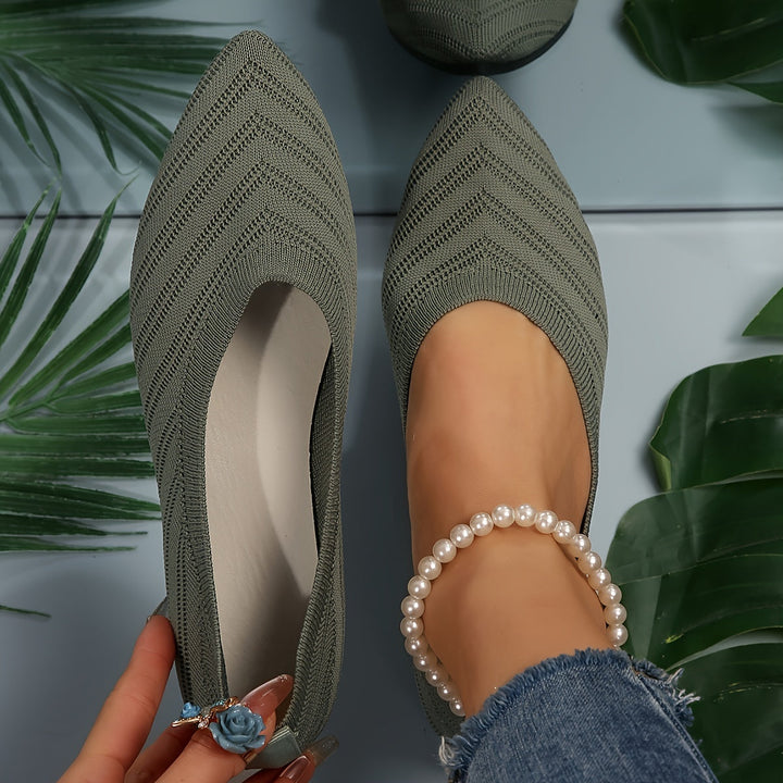 Damen Komfort-Flachschuhe